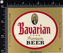 Bavarian Premium Beer Label