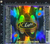 IC Light Millennium Beer Label