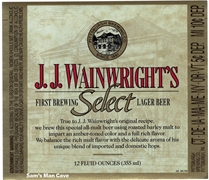 J.J. Wainwright's Select Beer Label