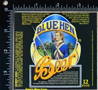 Blue Hen Beer Label