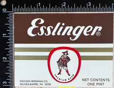 Esslinger Beer Label