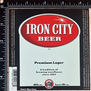 Iron City Beer Label