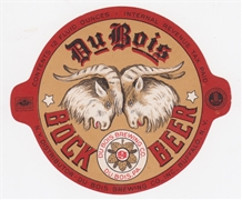 Du Bois Bock Beer 12 oz IRTP Beer Label