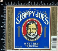 Sloppy Joe's Beer Label