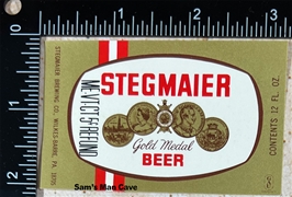 Stegmaier Beer Label