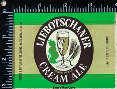 Liebotschaner Cream Ale Label