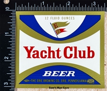 Yacht Club Beer Label