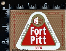 Fort Pitt Beer Label