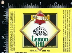 Red Bell Lemon Hill Beer Label