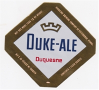 Duke-Ale Beer Label