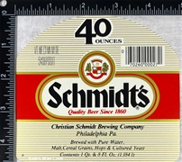 Schmidt's Beer Label