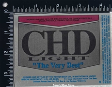 CHD Light  Beer Label