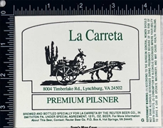 La Carreta Pilsner Label