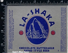 LA-Shaka Beer Label