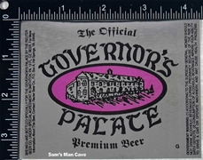 Governor's Pale Ale Label