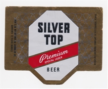Silver Top Premium Beer Label (foil)