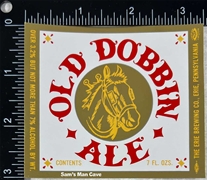 Old Dobbin Beer Label