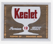 Keglet Premium Beer Label