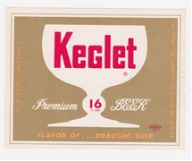 Keglet Beer Label