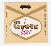 Gretz Beer Label