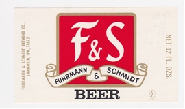 F&S Beer Label