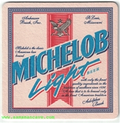 Michelob Light Beer Coaster