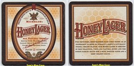Michelob Honey Lager Beer Coaster