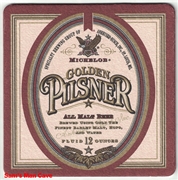 Michelob Golden Pilsner Beer Coaster