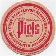 Piels Peak Flavor Beer Coaster