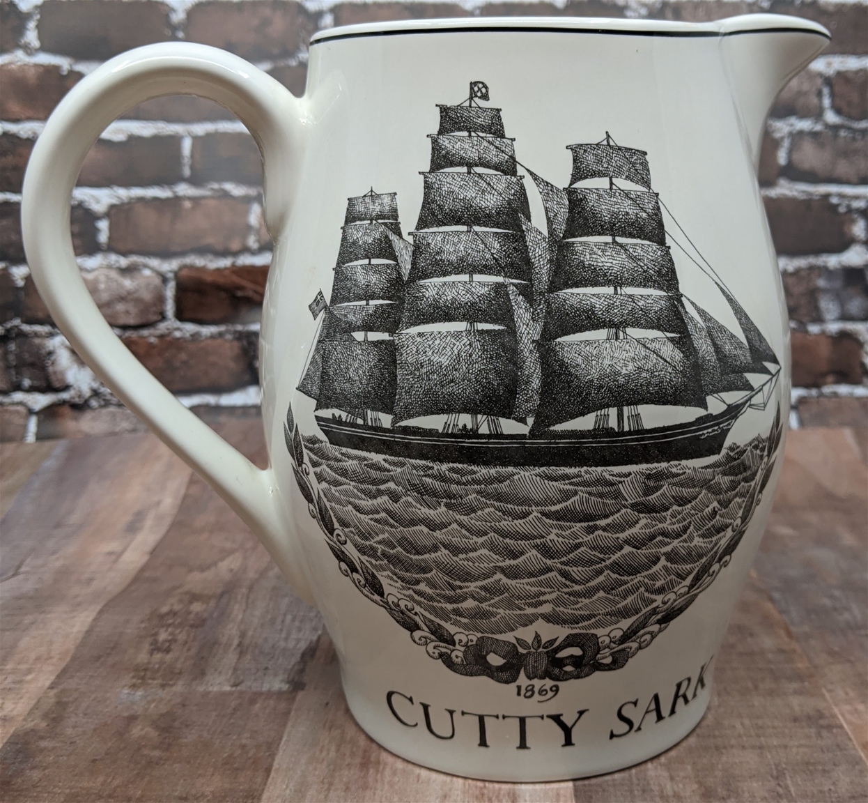 Cutty Sark Scotch Whisky Pitcher