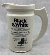 Black & White Whisky Pitcher