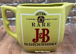 J&B Scotch Whisky Pitcher
