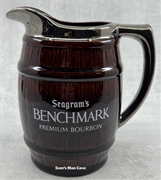 Seagram's Benchmark Premium Bourbon Pitcher