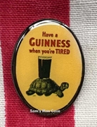 Guinness Turtle Lapel Pin