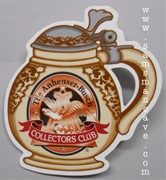 Budweiser Anheuser-Busch Collectors Club Stein Pin