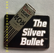 Coors Light Silver Bullet Pin