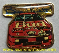 Bud Bill Elliott NASCAR Pin