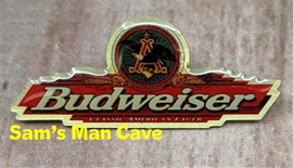 Budweiser Classic Amber Lager Pin