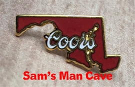 Coors Maryland Pin