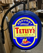 Tetley's Double Sided Pub Light
