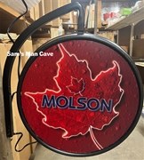 Molson Two Sided Pub Sign