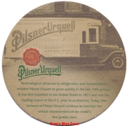 Pilsner Urquell Refrigeration and Transportation Beer Coaster