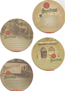 Pilsner Urquell History Beer Coaster Set