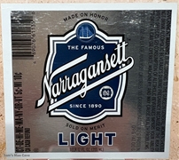 Narragansett Light Beer Label