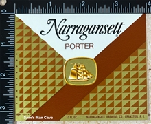 Narragansett Porter Beer Label