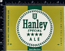 Hanley Special Ale Beer Label