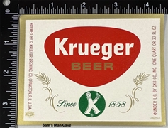 Krueger Beer Label