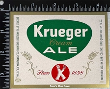 Krueger Cream Ale Label