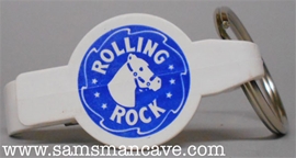 Rolling Rock Bottle Opener Keychain