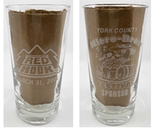 Red Hook York County Micro Brew Glass